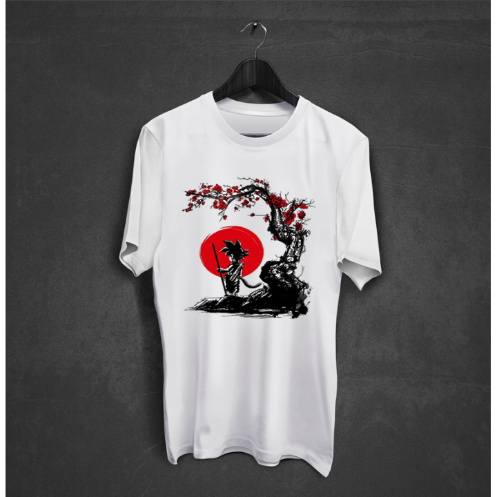 Gokú en el Cerezo - Dragon Ball Z