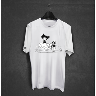 Gokú & Milk - Dragon Ball